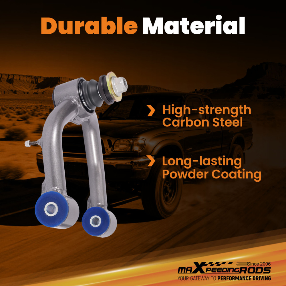 Suspension Kit Front Upper Control Arms 2-4inch Lift For Toyota Tacoma 1995-2004	