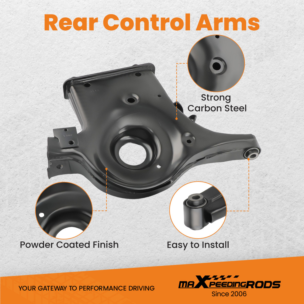 2x Rear Lower Control Arms LHRH For 2013-2021 compatible for Nissan Altima Maxima 2.5L 3.5L