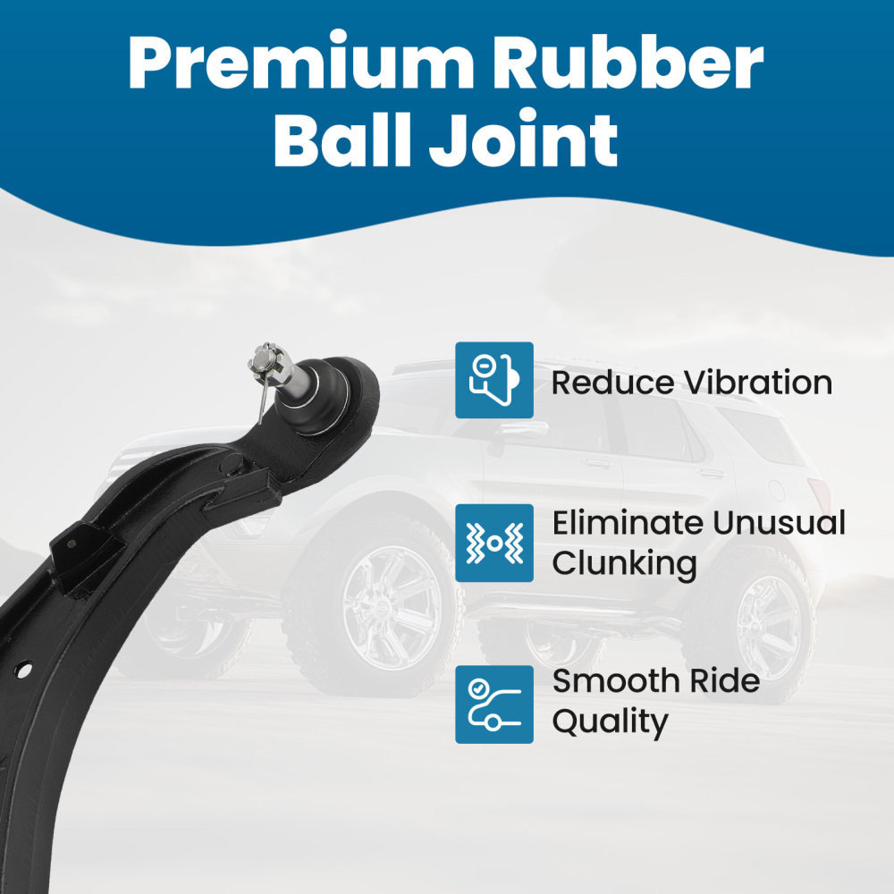 Pair Front Lower Control Arms w/ Ball Joints For 2011-2017 compatible for Honda Odyssey 3.5L V6