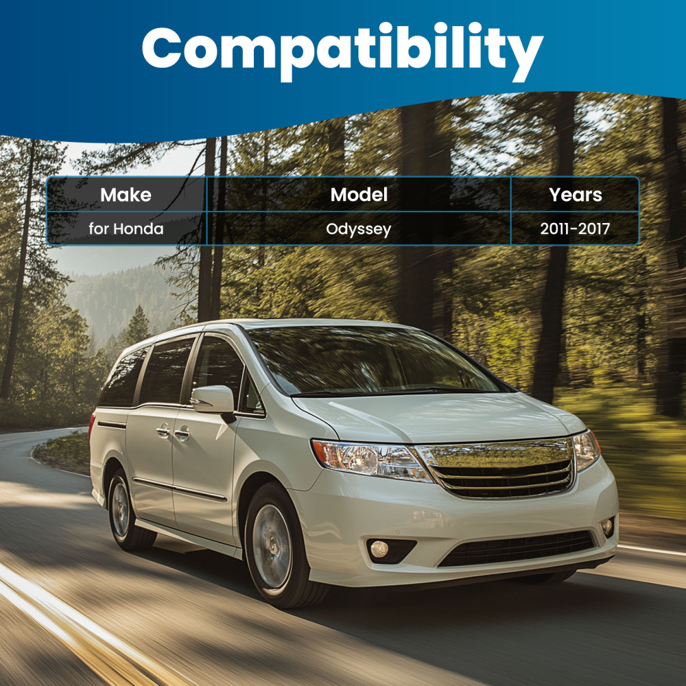 Pair Front Lower Control Arms w/ Ball Joints For 2011-2017 compatible for Honda Odyssey 3.5L V6