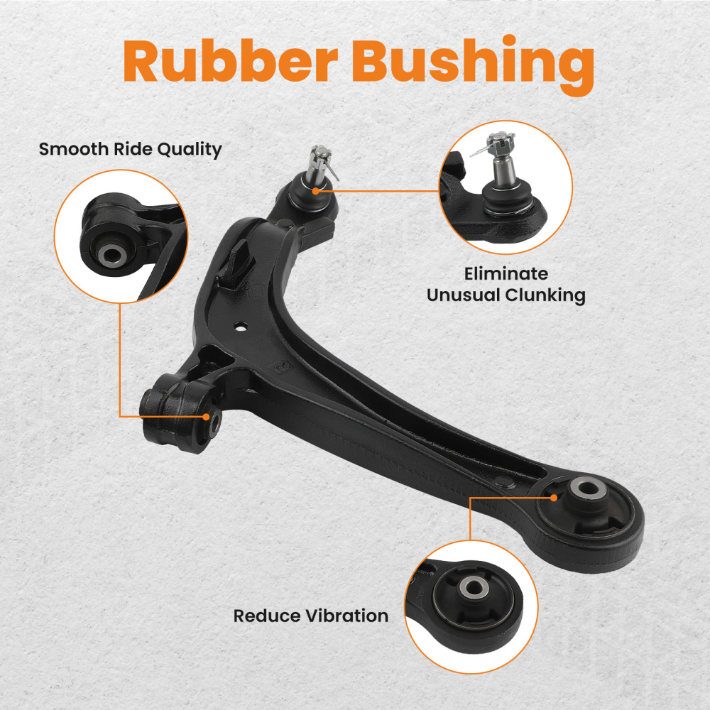 Pair Front Lower Control Arms w/ Ball Joints For 2011-2017 compatible for Honda Odyssey 3.5L V6