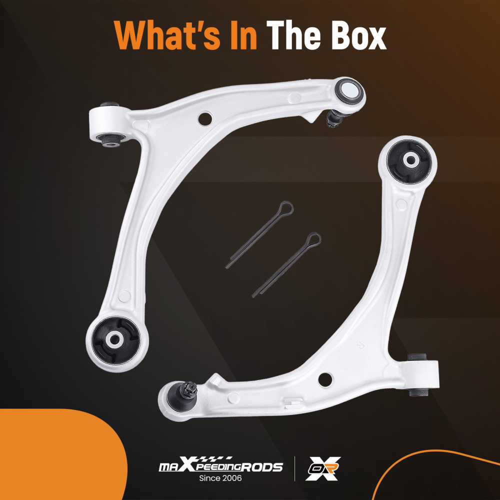 Suspension Front Lower Control Arms LeftRight For 2011-2017 compatible for Honda Odyssey