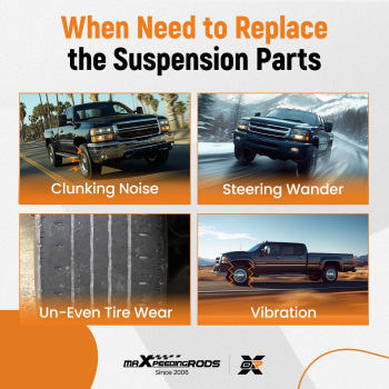 2x Front Upper Control Arms w/ Ball Joints compatible for Chevy Silverado 2500 HD 6.0L V8