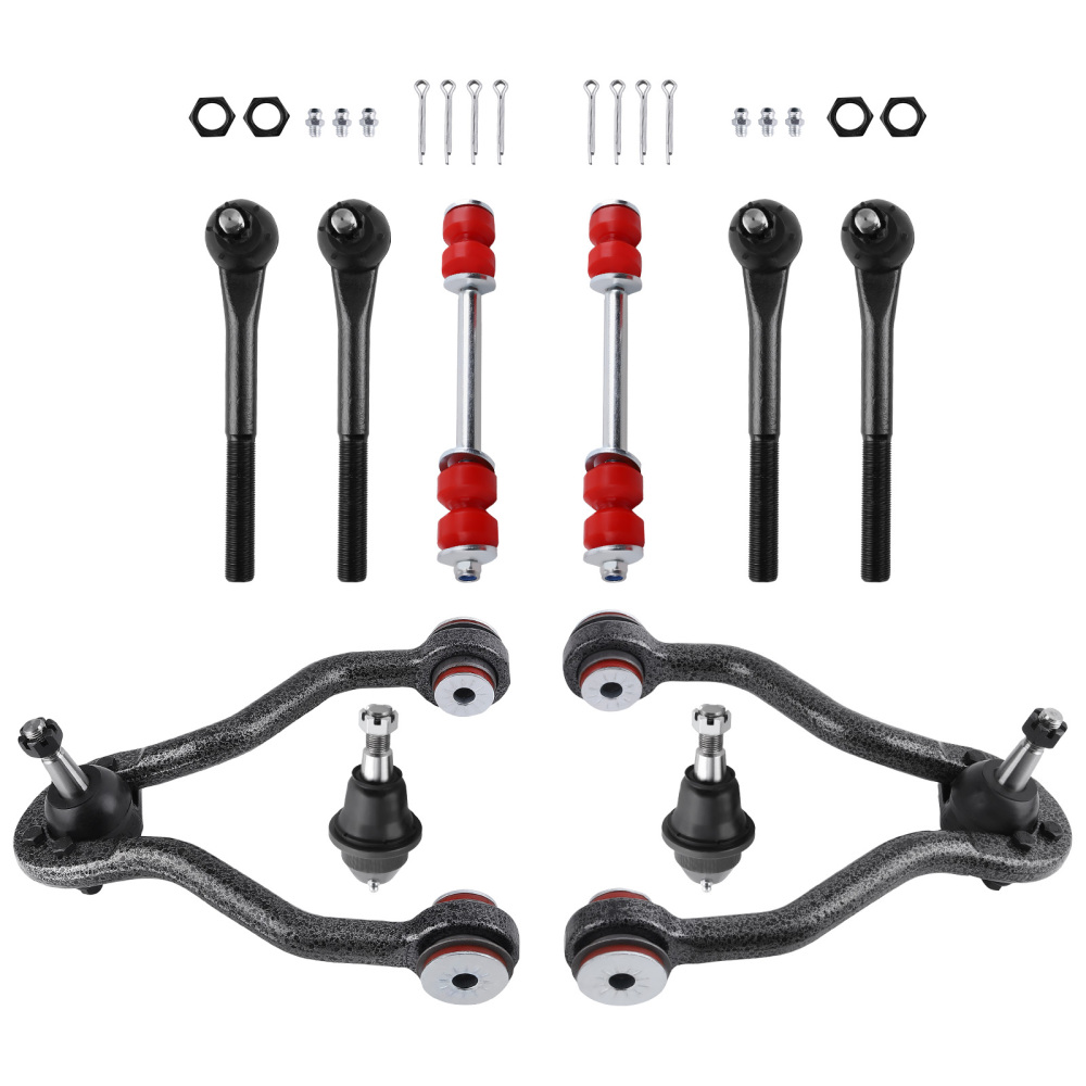 Front Upper Control Arm Sway Bars Kit For 1995-1999 compatible for Chevy K1500 K2500 compatible for Tahoe 4WD