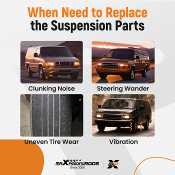 Front Upper Control Arms w Poly Bushing for 1988-1999 compatible for Chevrolet K1500 compatible for Suburban