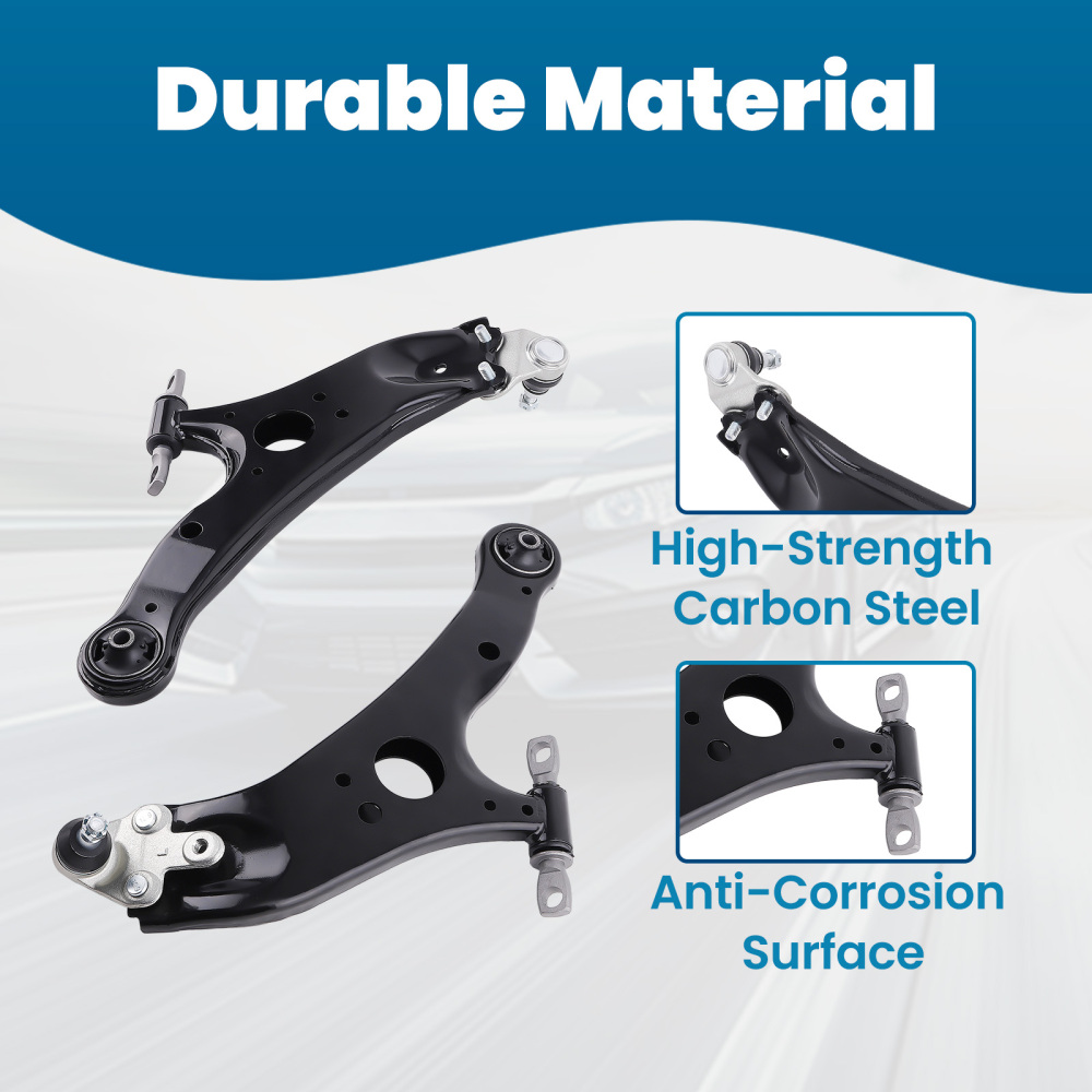 Front Lower Control Arms With Ball Joint Assembly For 2011-2020 compatible for Toyota Sienna