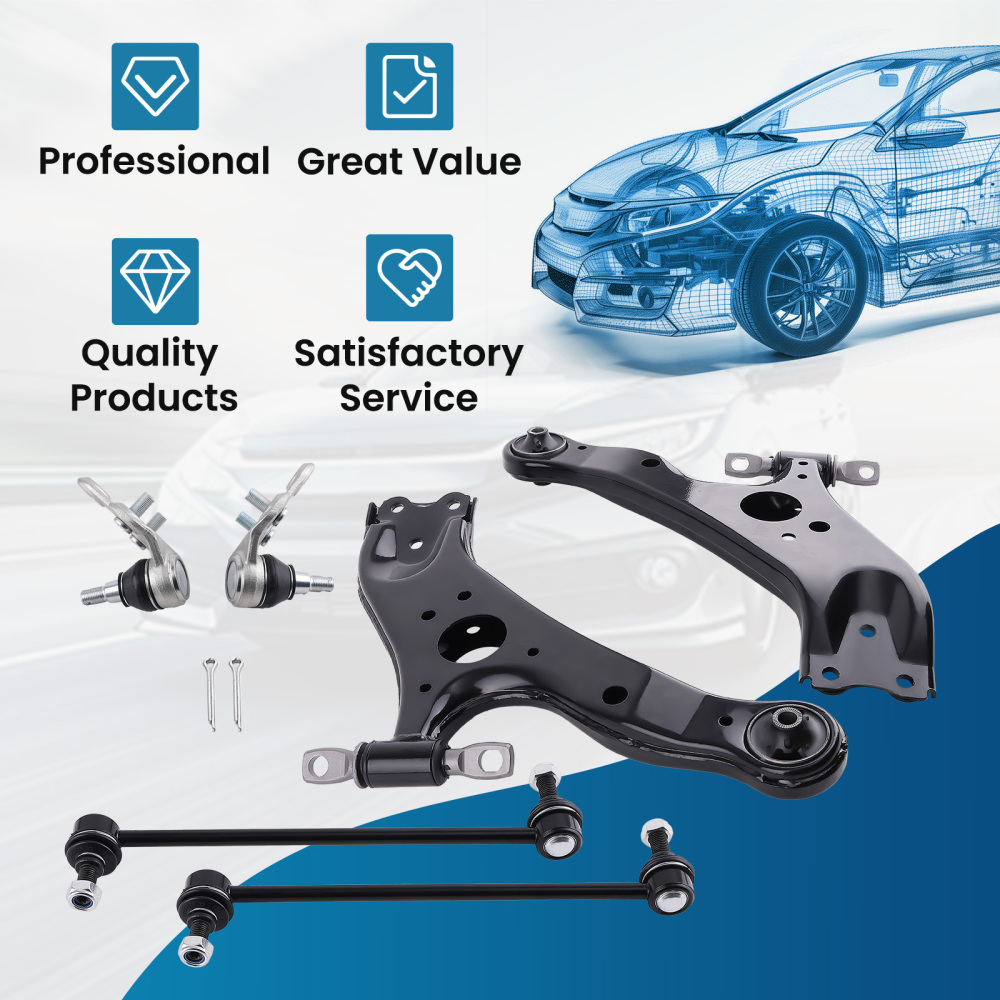 Front Lower Control Arms With Ball Joint Assembly For 2011-2020 compatible for Toyota Sienna