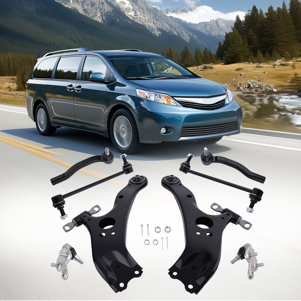 maXpeedingrods 6Pcs Front Lower Control Arm Kit compatible for Toyota Sienna 2011-2020