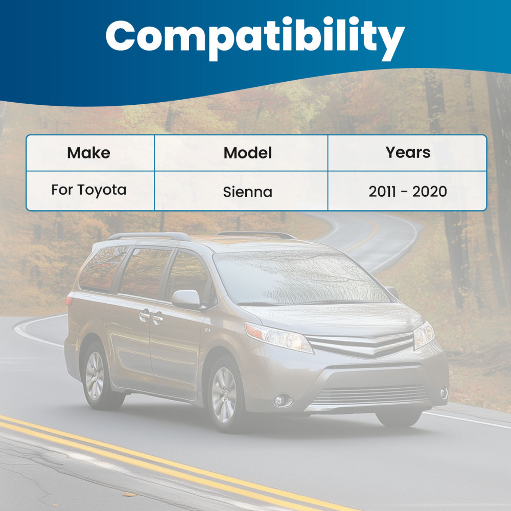 maXpeedingrods 6Pcs Front Lower Control Arm Kit compatible for Toyota Sienna 2011-2020