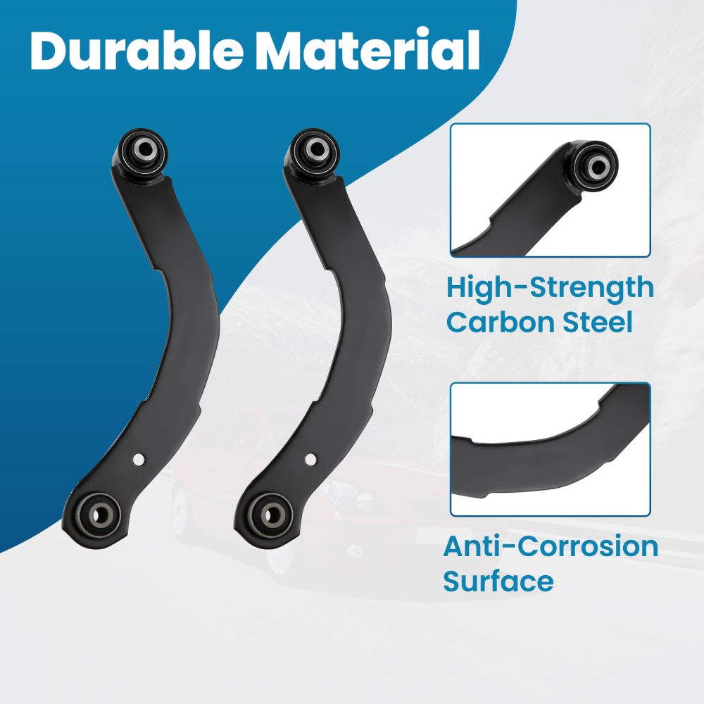 Rear Upper Lower Control Arms Lateral Toe Arms compatible for Jeep Compass Patriot 2007-17