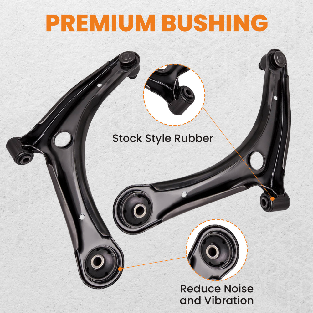 16pc Front Rear Suspension Kit for 2007-2019 compatible for Jeep Patriot Compass compatible for Dodge Caliber