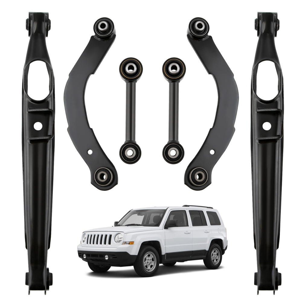16pc Front Rear Suspension Kit for 2007-2019 compatible for Jeep Patriot Compass compatible for Dodge Caliber