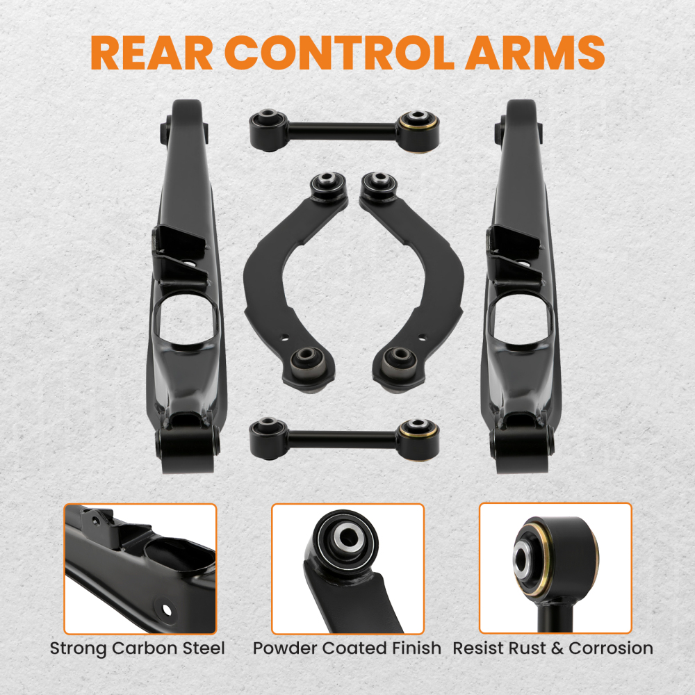 16pc Front Rear Suspension Kit for 2007-2019 compatible for Jeep Patriot Compass compatible for Dodge Caliber