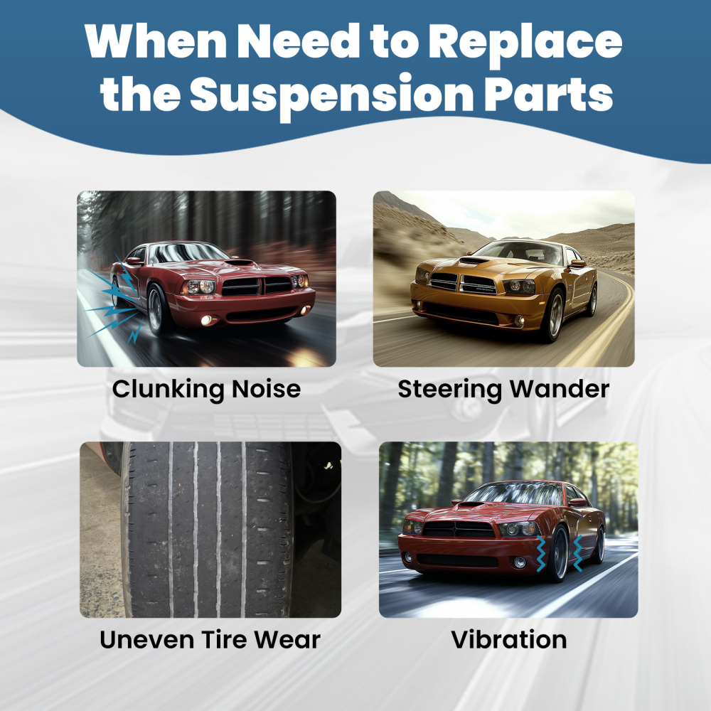 10pc Rear Suspension Control Arm Strut Rod Lateral Arm LHRH compatible for Dodge Charger