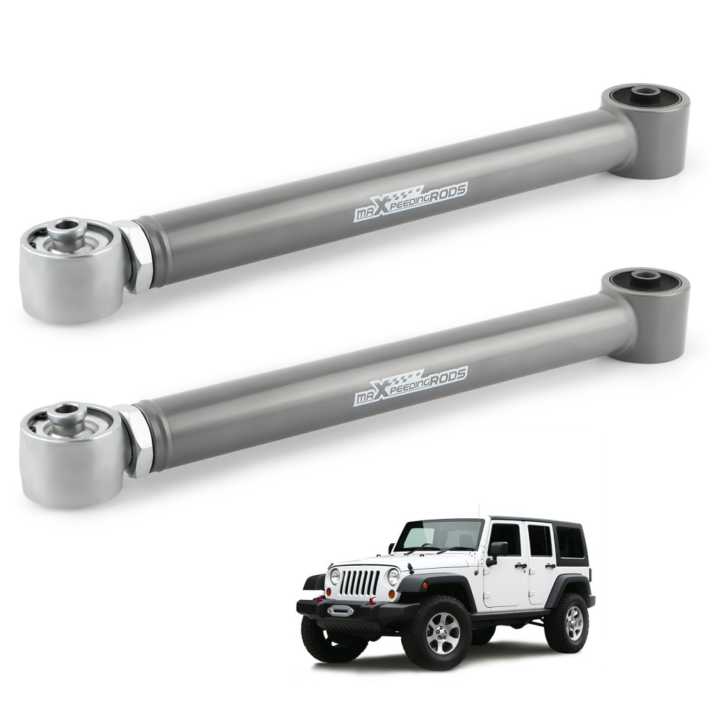 Adjustable Rear Lower Control Arm 0-6 Lift compatible for Jeep Wrangler JK 2007-2018 4WD