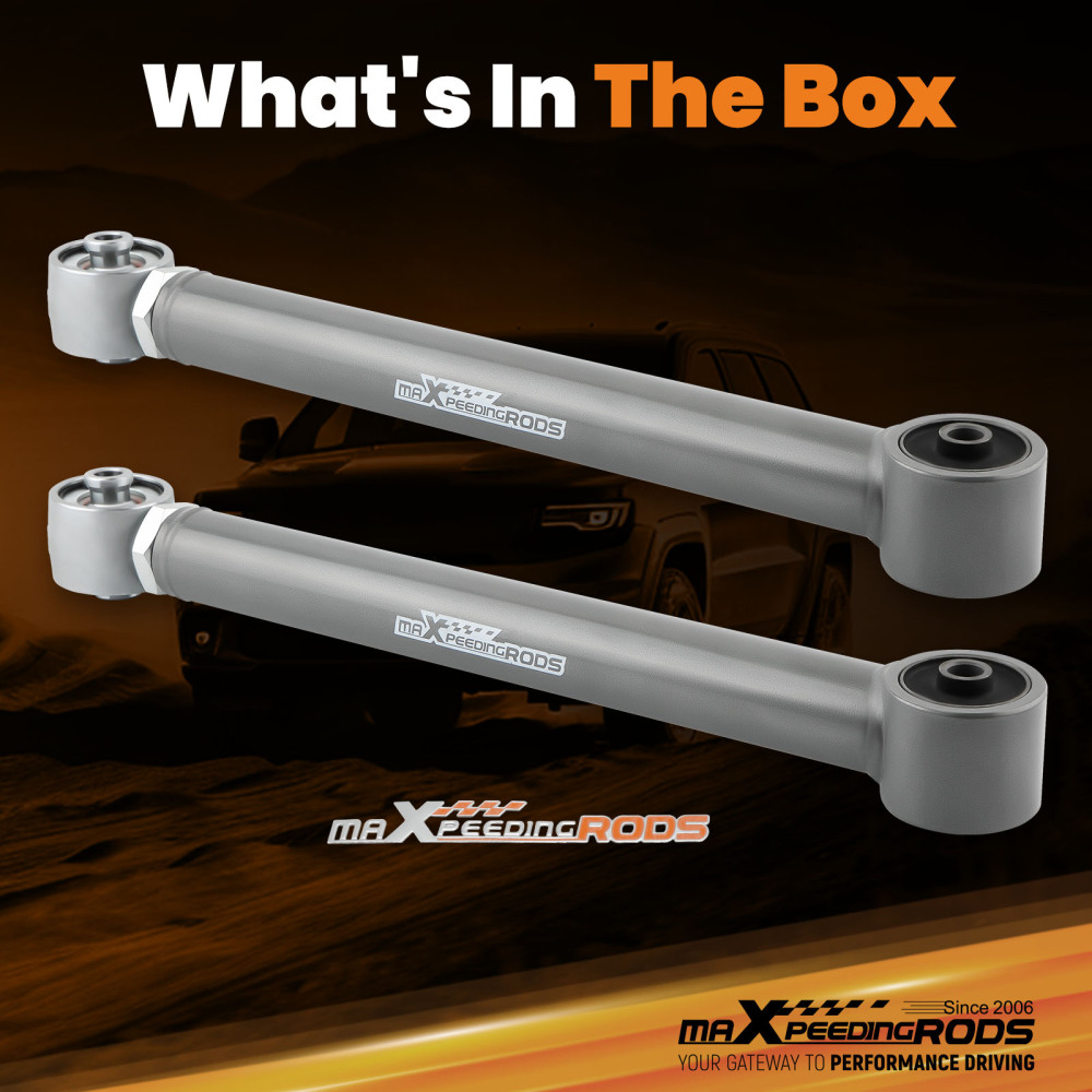 Adjustable Rear Lower Control Arm 0-6 Lift For Jeep Wrangler JK 2007-2018 4WD