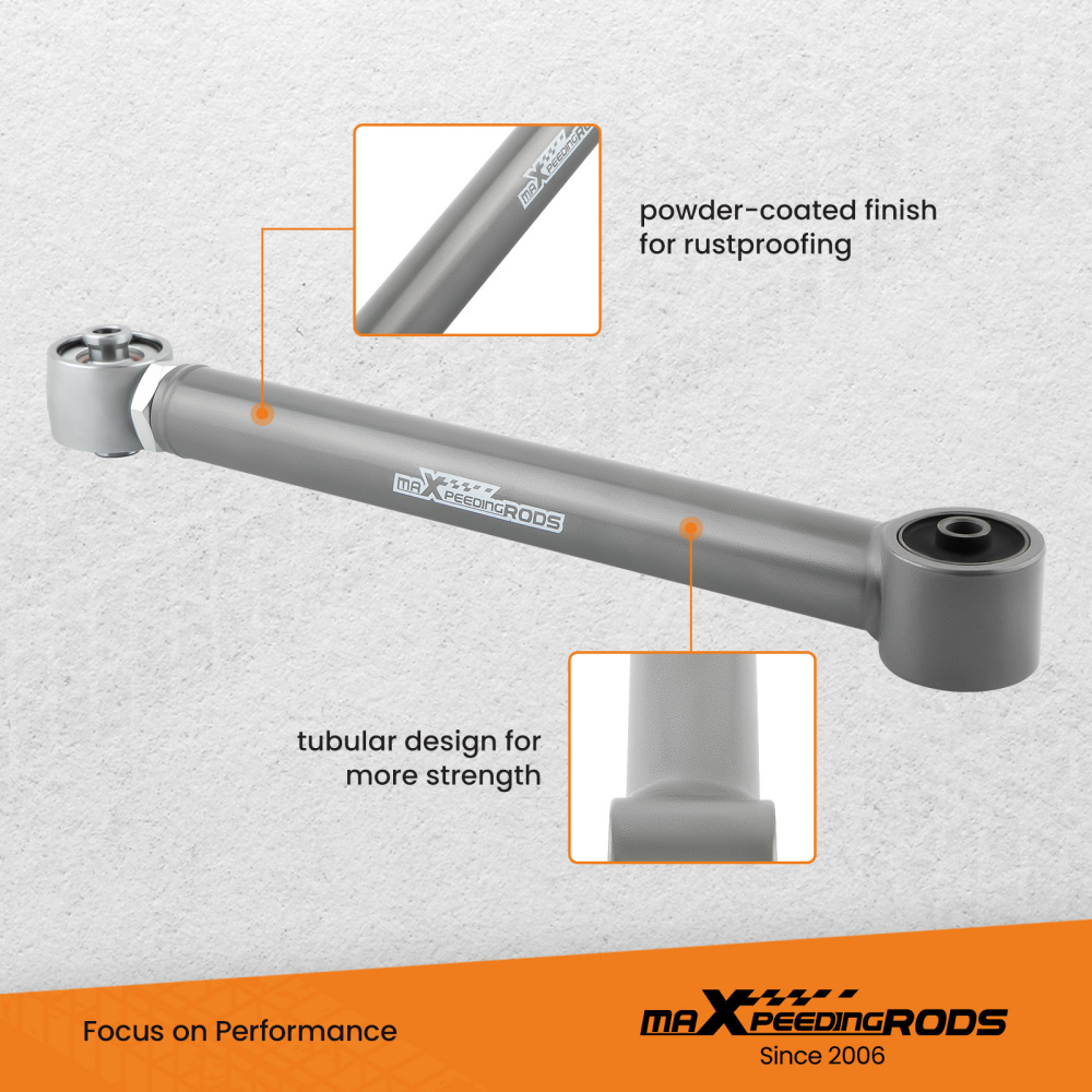 Adjustable Rear Lower Control Arm 0-6 Lift For Jeep Wrangler JK 2007-2018 4WD