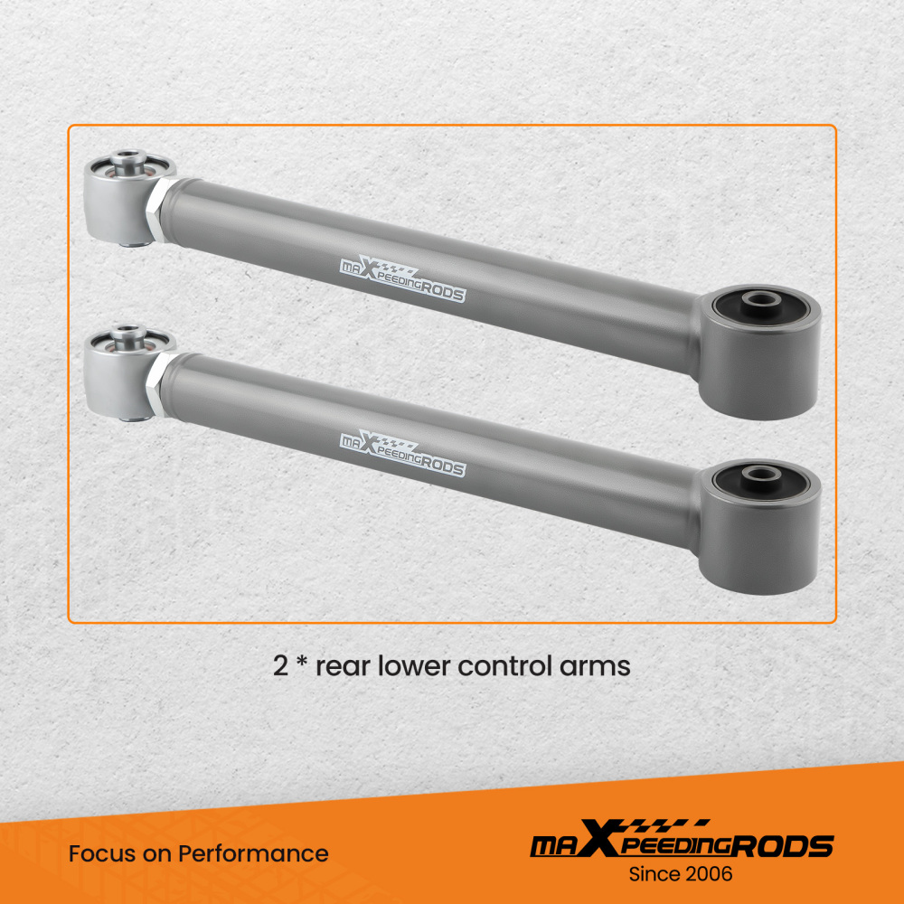 Adjustable Rear Lower Control Arm 0-6 Lift For Jeep Wrangler JK 2007-2018 4WD