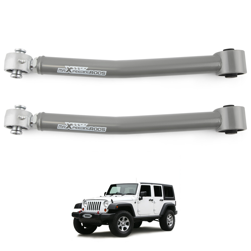 Adjustable Rear Upper Control Arms 0-6 Lift Kit compatible for Jeep Wrangler JK 2007-2018