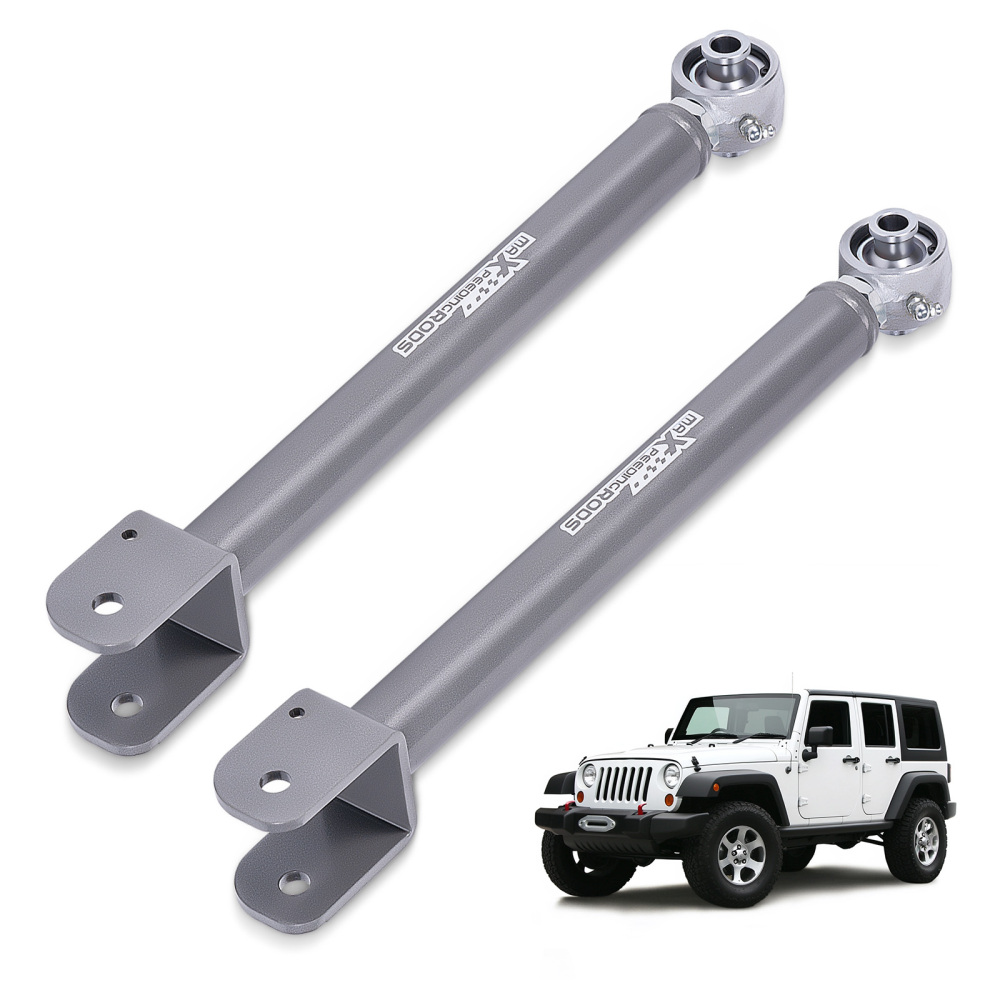 Front Upper Adjustable Control Arm 0-6 compatible for Jeep Wrangler JK 2007-2018 2/4WD