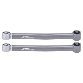 Front Upper + Lower Adjustable Control Arm 0-6 Lift compatible for Jeep Wrangler JK 07-18