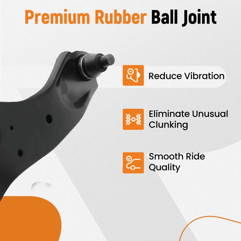 2x Front Lower Control Arm Ball Joint Assembly for 2014 2015 2016-2020 compatible for Mazda 6