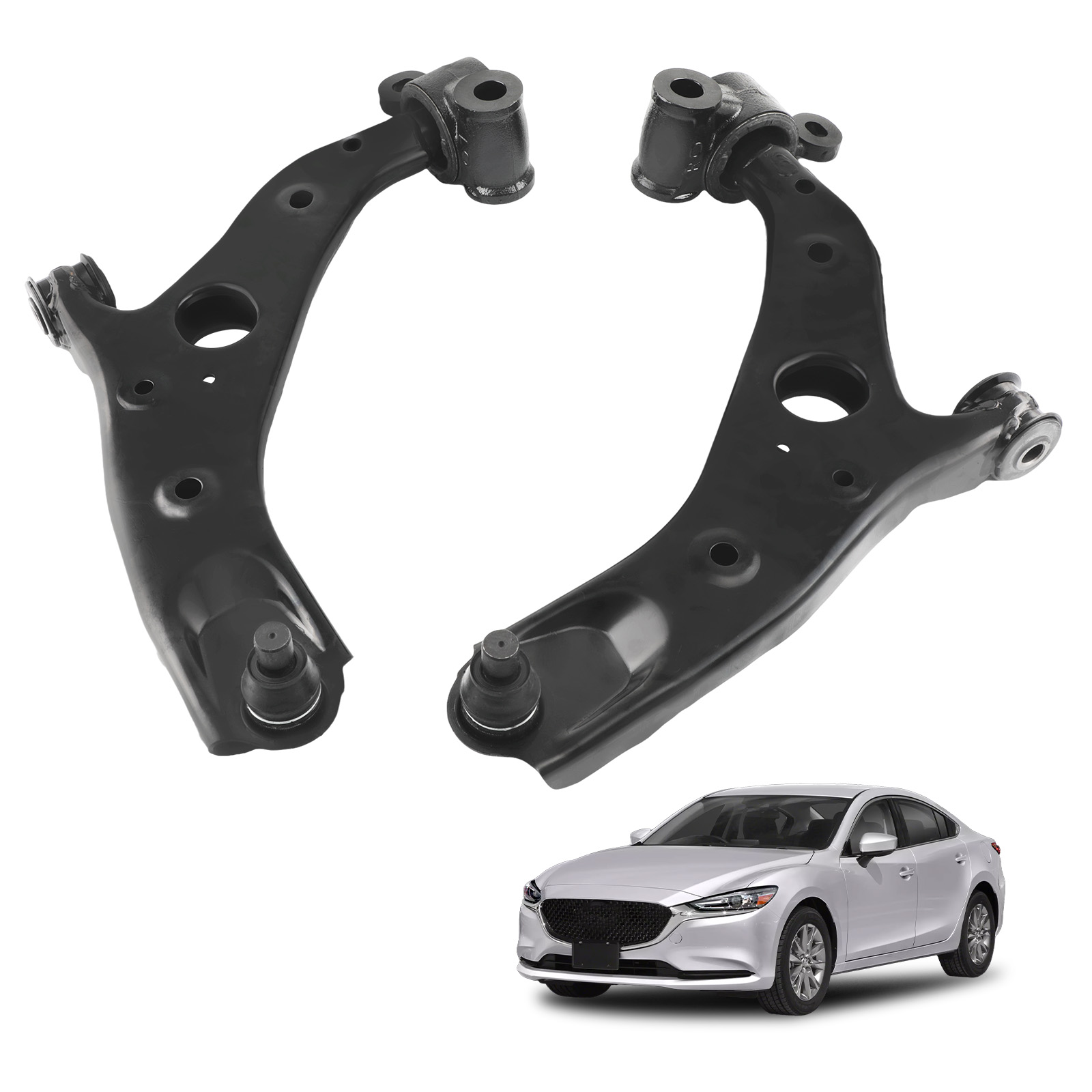 2pcs Front Lower Control Arms w/Ball Joint for 2013-2016 CX-5 2014