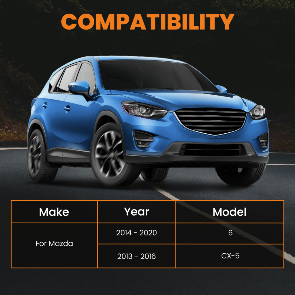 2x Front Lower Control Arm Ball Joint Assembly for 2014 2015 2016-2020 compatible for Mazda 6