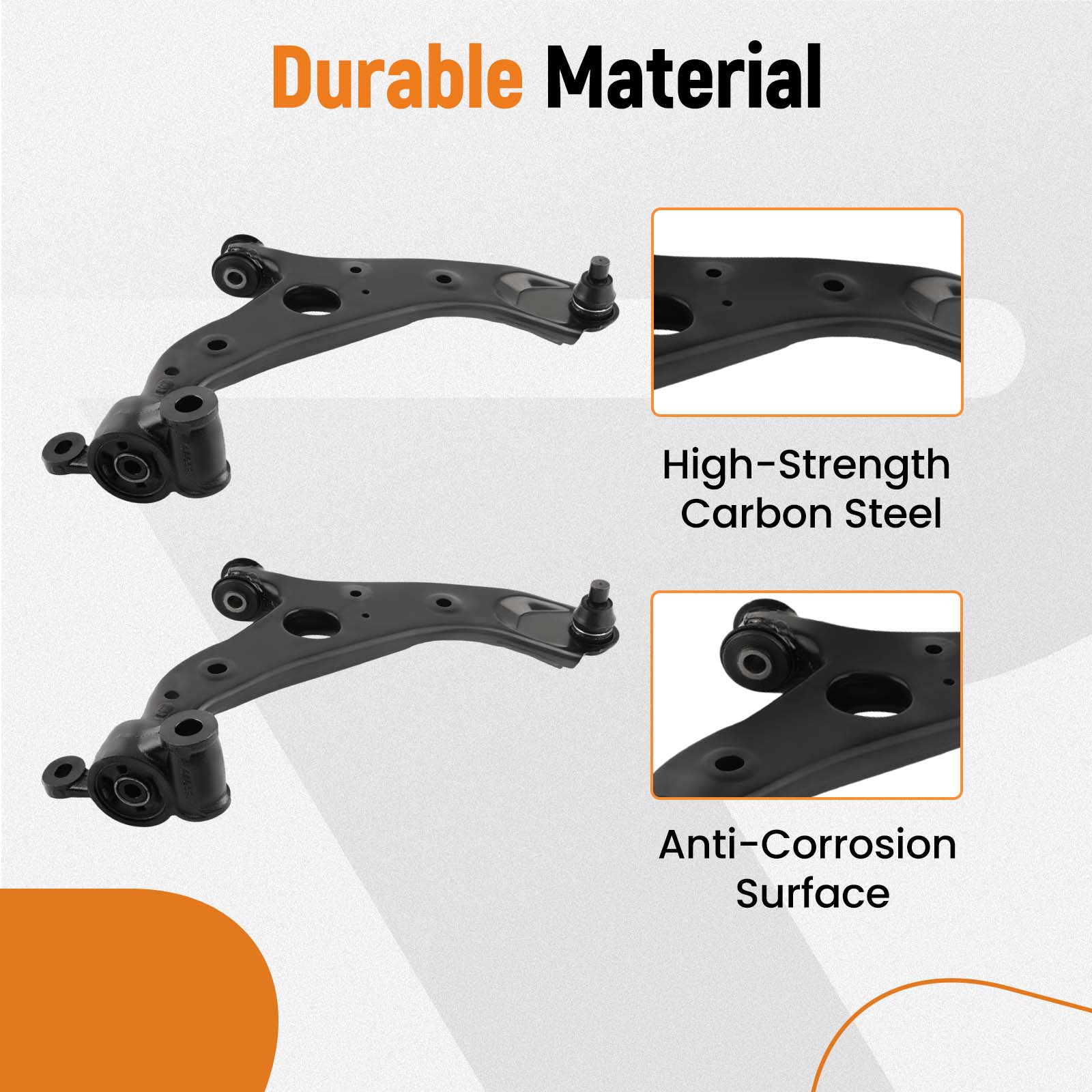 2pcs Front Lower Control Arms w/Ball Joint for 2013-2016 CX-5 2014