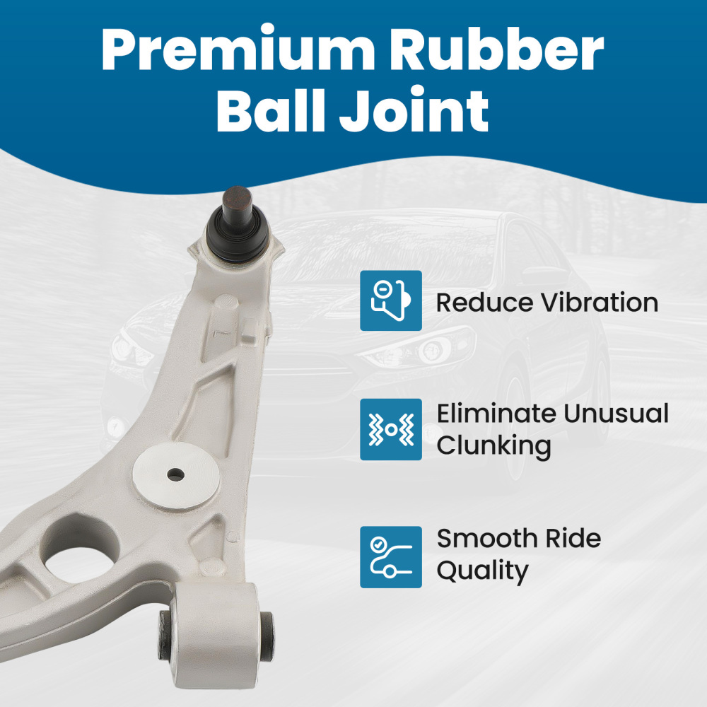 Aluminum Front Lower Control Arm w/ Ball Joint for 13-17 compatible for Dodge Dart compatible for Chrysler 200