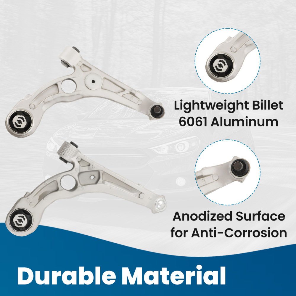 Aluminum Front Lower Control Arm w/ Ball Joint for 13-17 compatible for Dodge Dart compatible for Chrysler 200