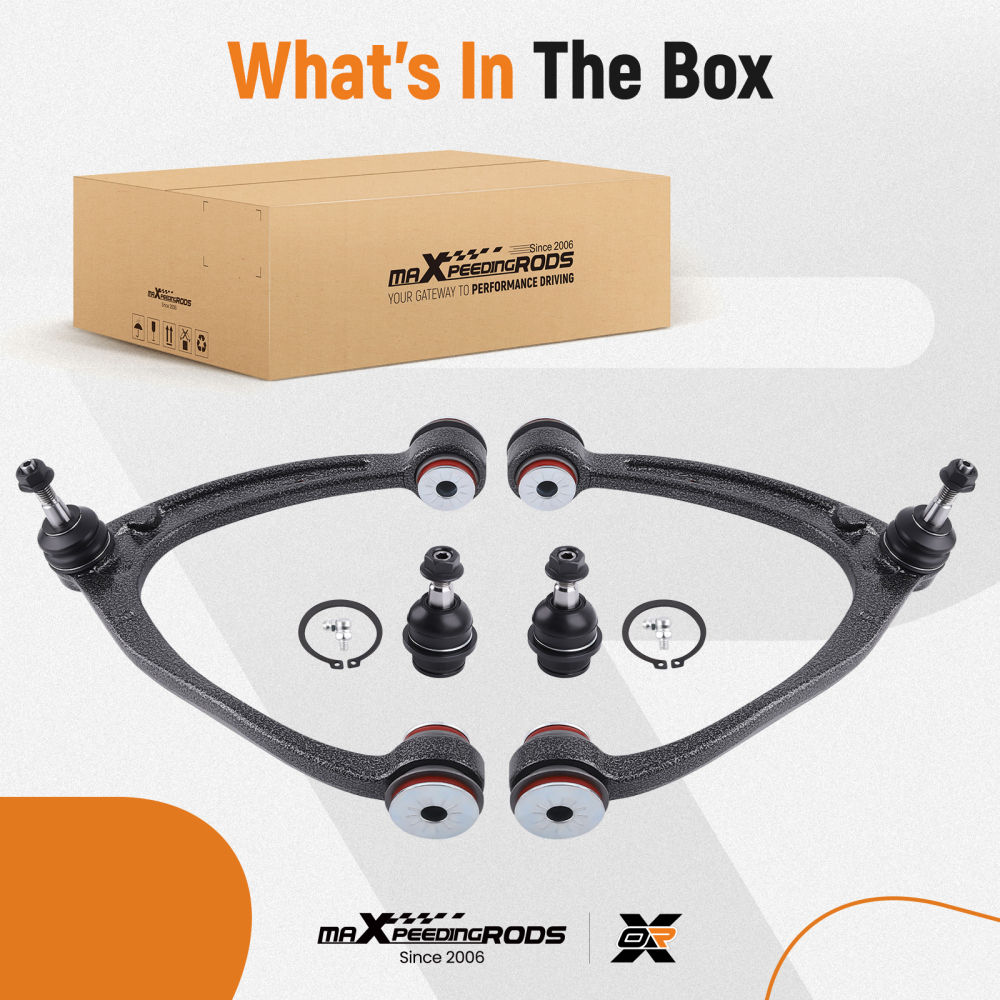 Front Upper Control Arms Kit compatible for Silverado Suburban Sierra Yukon XL 1500 compatible for Tahoe