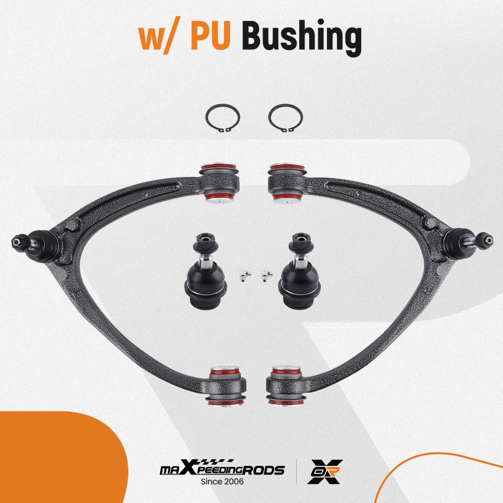 Front Upper Control Arms Kit compatible for Silverado Suburban Sierra Yukon XL 1500 compatible for Tahoe
