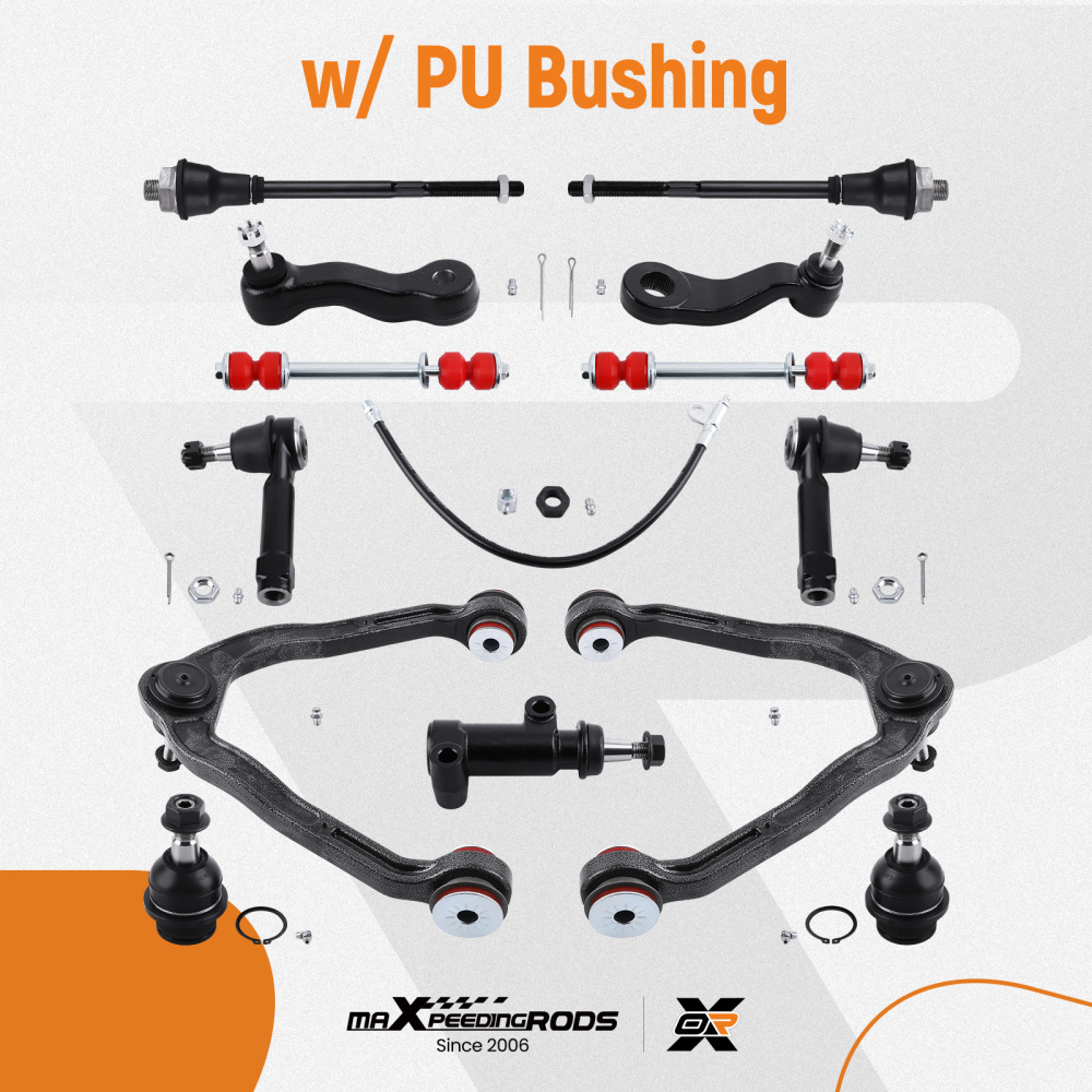 Suspension Front Upper Control Arms compatible for Chevy GMC Silverado Sierra 1500 compatible for Tahoe