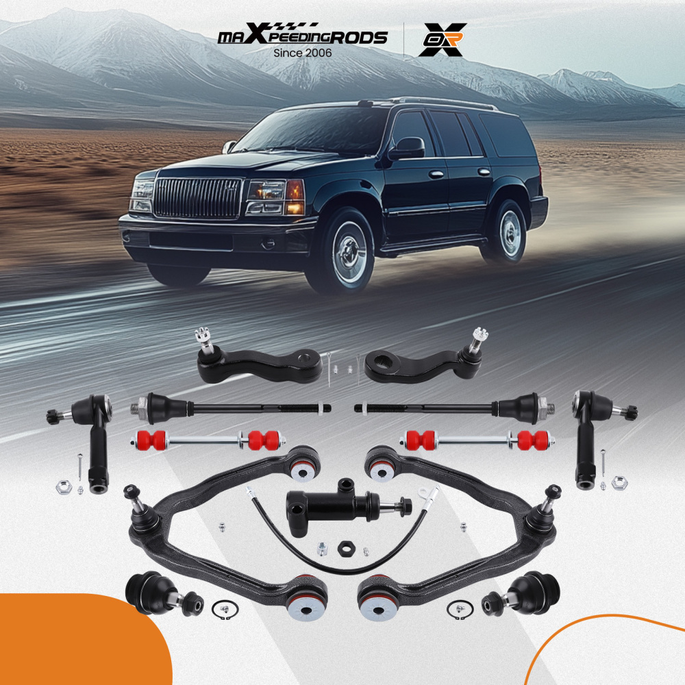 Suspension Front Upper Control Arms compatible for Chevy GMC Silverado Sierra 1500 compatible for Tahoe