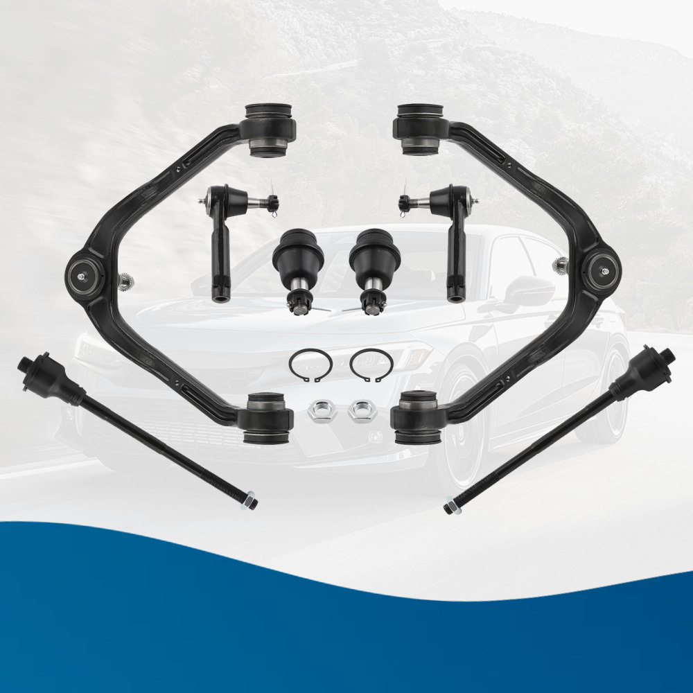 SET DI 8 BRACCI DI CONTROLLO ANTERIORI compatibile per CADILLAC ESCALADE CHEVROLET SILVERADO