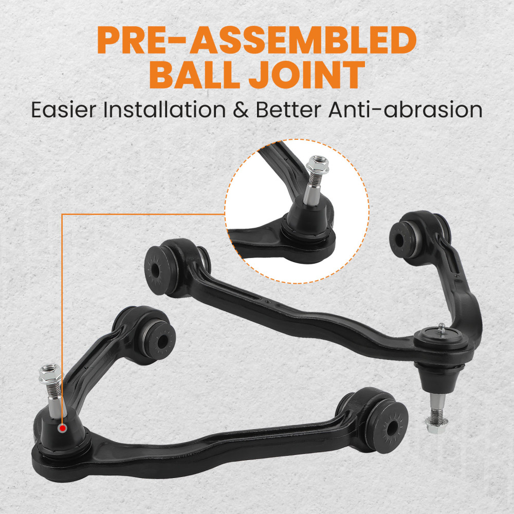 SET DI 8 BRACCI DI CONTROLLO ANTERIORI compatibile per CADILLAC ESCALADE CHEVROLET SILVERADO