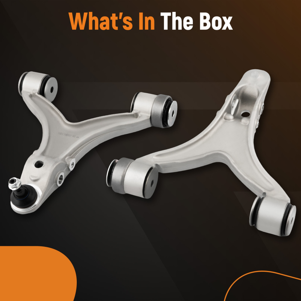 Front Lower Control Arms LH RH Compatible for Maserati Quattroporte 08-13 GranTurismo 08-18 M139