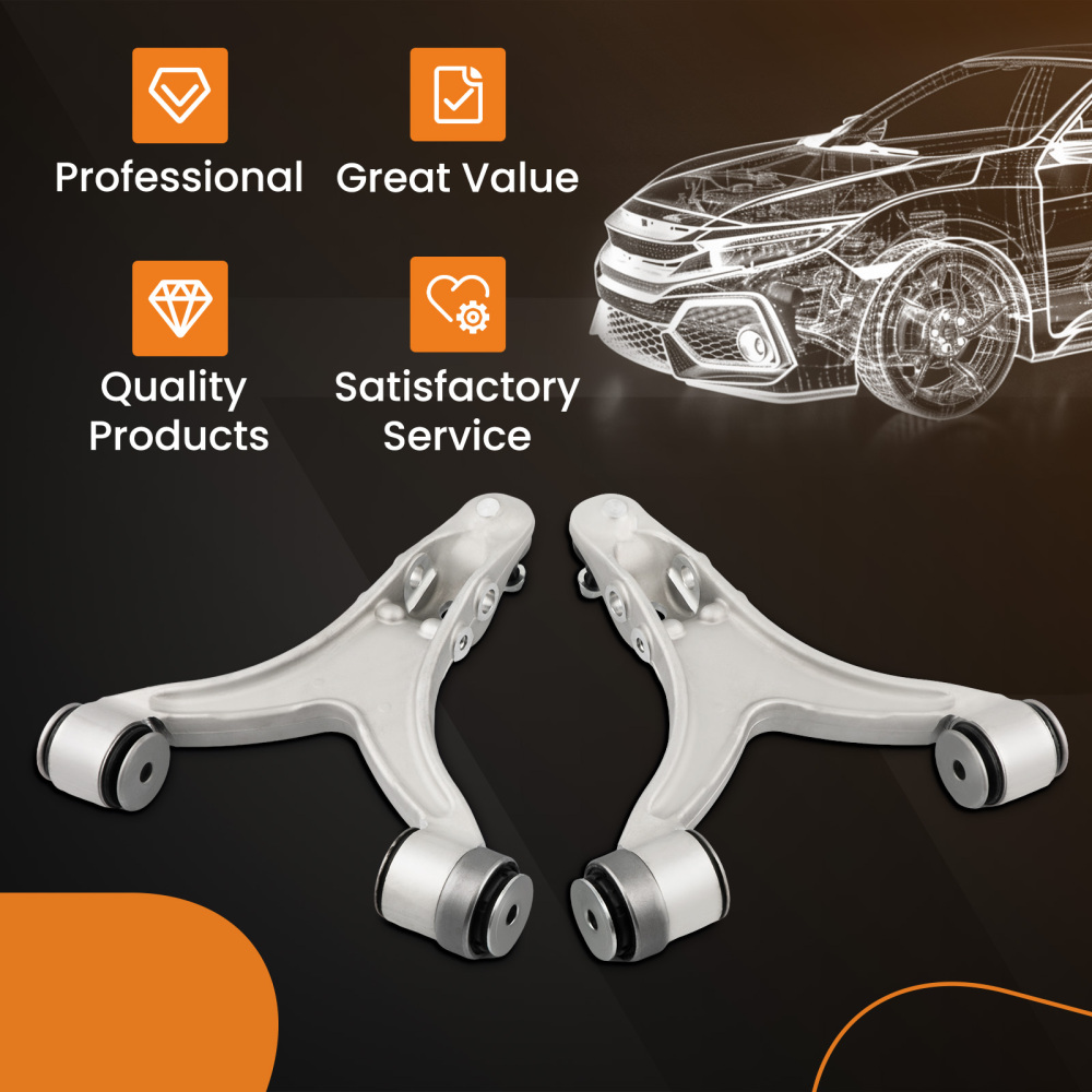 Front Lower Control Arms LH RH Compatible for Maserati Quattroporte 08-13 GranTurismo 08-18 M139