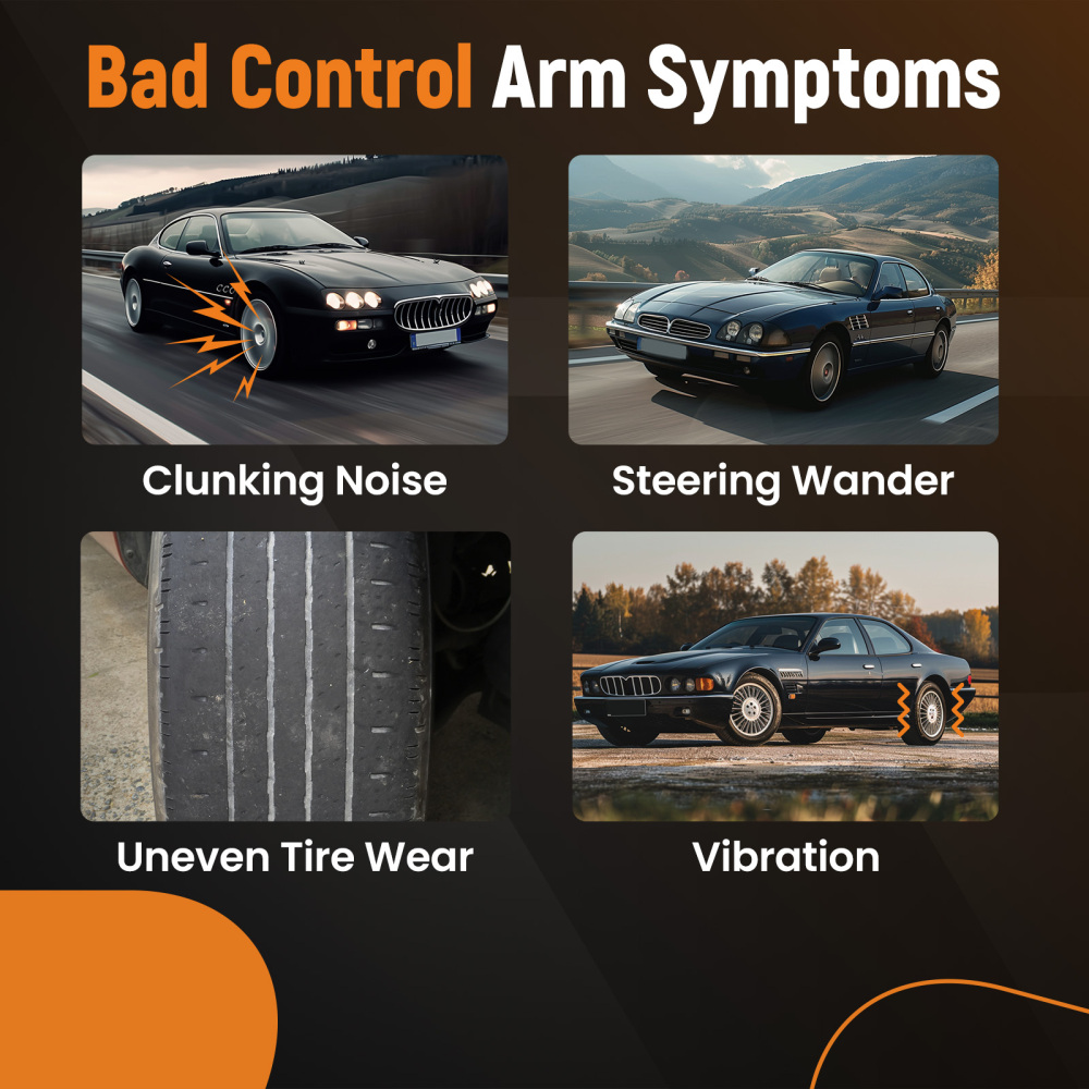 Front Lower Control Arms LH RH Compatible for Maserati Quattroporte 08-13 GranTurismo 08-18 M139