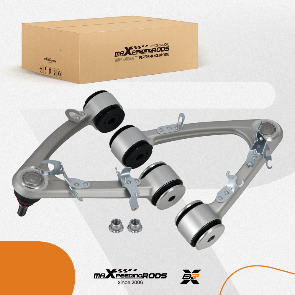 2X FRONT UPPER CONTROL ARMS WISHBONE compatible for MASERATI QUATTROPORTE 08-12 GRANTURISMO