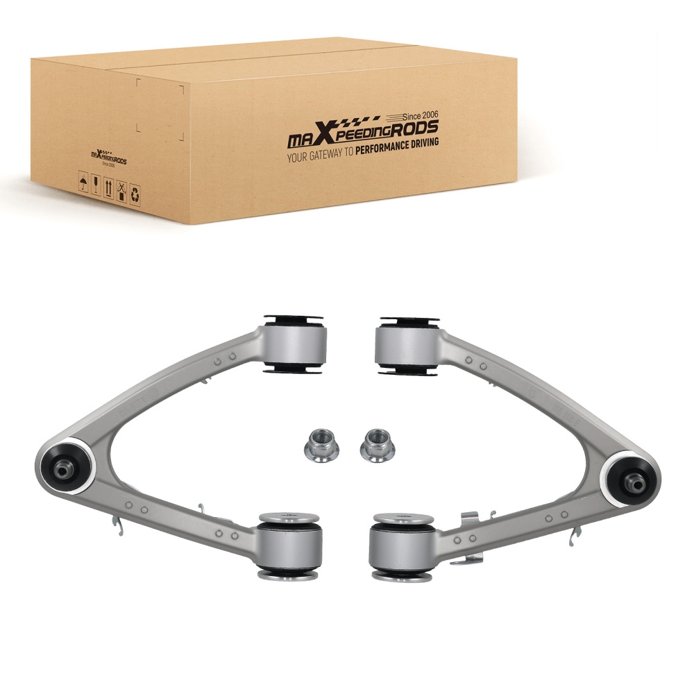 2PCS ANTERIORE SUPERIORE CONTROLLO BRACCI SOSPENSIONE compatibile per MASERATI QUATTROPORTE