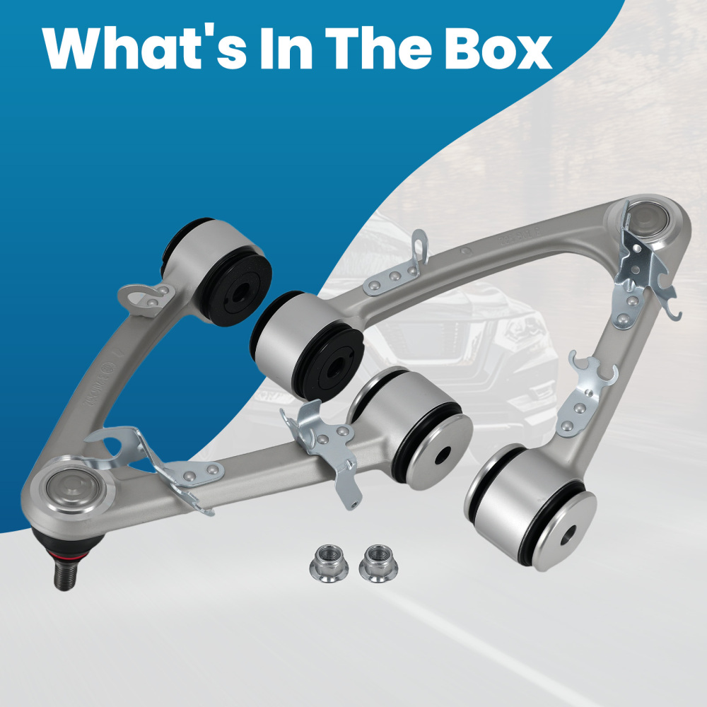 2PCS ANTERIORE SUPERIORE CONTROLLO BRACCI SOSPENSIONE compatibile per MASERATI QUATTROPORTE