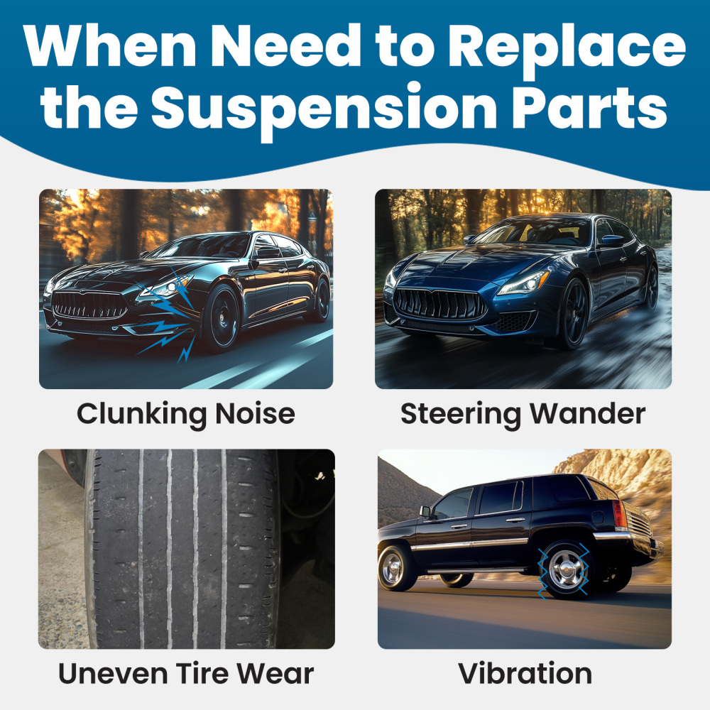 2PCS ANTERIORE SUPERIORE CONTROLLO BRACCI SOSPENSIONE compatibile per MASERATI QUATTROPORTE