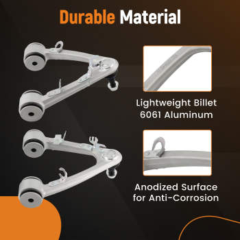 Front Upper Control Arms For 2005-2013 Maserati Quattroporte 2008-18 GranTurismo