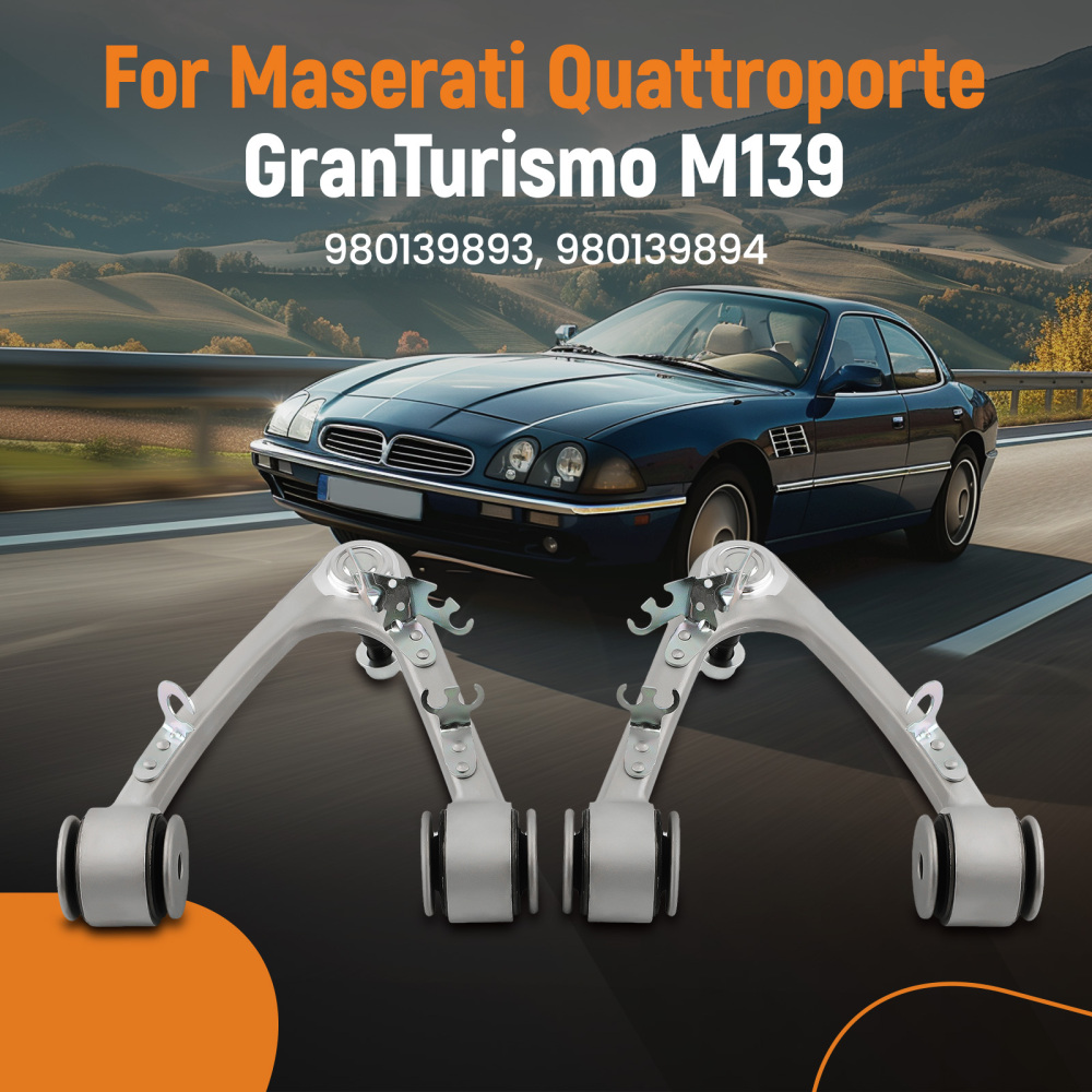 Front Upper Control Arms For 2005-2013 Maserati Quattroporte 2008-18 GranTurismo