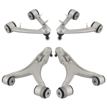Front Upper Lower Control Arms compatible for Maserati Quattroporte GranTurismo M139 08-18