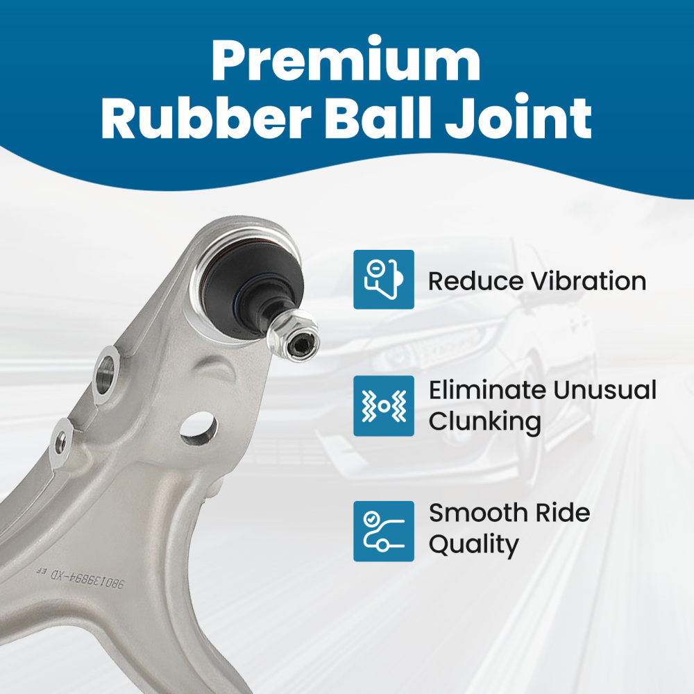 Front Upper Lower Control Arms compatible for Maserati Quattroporte GranTurismo M139 08-18