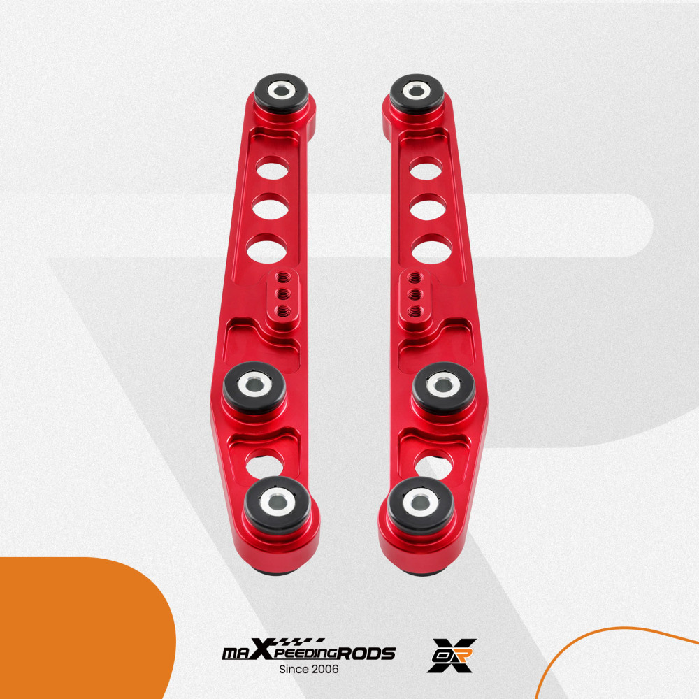 PAIR REAR SUSPENSION LOWER CONTROL ARMS LEFTRIGHT compatible for HONDA CIVIC CRX DEL SOL