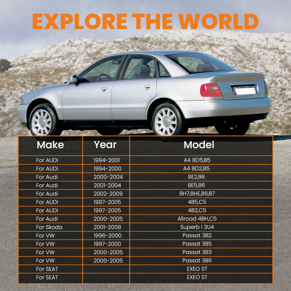 Bras de suspension jeu avant gauche droite compatible pour audi a4 8d b5 b6 a6 4b compatible pour Vw Passat